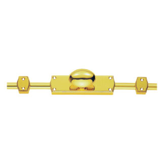 Carlisle Brass ES34 Espagnolette Bolt - Oval Knob Set (LEAD TIME: 2-3 DAYS)