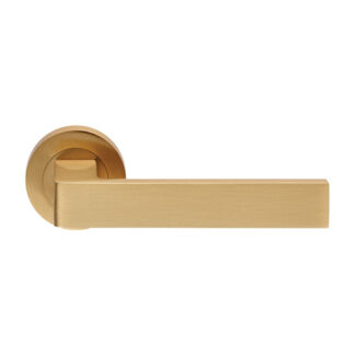 Carlisle Brass EUL010SB Sasso Lever on Rose (LEAD TIME: 2-3 DAYS)
