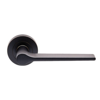 Carlisle Brass EUL020MB Velino Lever on Round Rose (LEAD TIME: 2-3 DAYS)