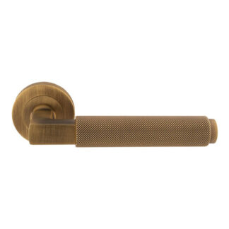 Carlisle Brass EUL060AB Terazzo Lever On Round Rose Antique Brass (LEAD TIME: 2-3 DAYS)