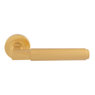 Carlisle Brass EUL070SB Masano Lever On Rose Satin Brass (LEAD TIME: 2-3 DAYS)