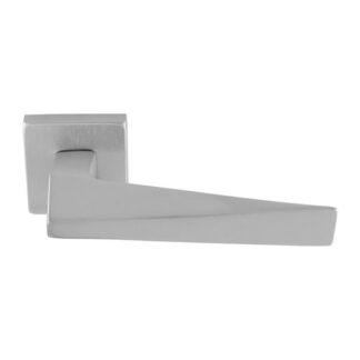 Carlisle Brass EUL140SC CARLISLE BRASS bordo lever on concealed fix push-on square rose - satin chrome  (LEAD TIME: 2-3 DAYS)