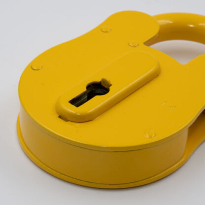 Fire Brigade FB14 Open Shackle Yellow Contract Padlock - Image 5