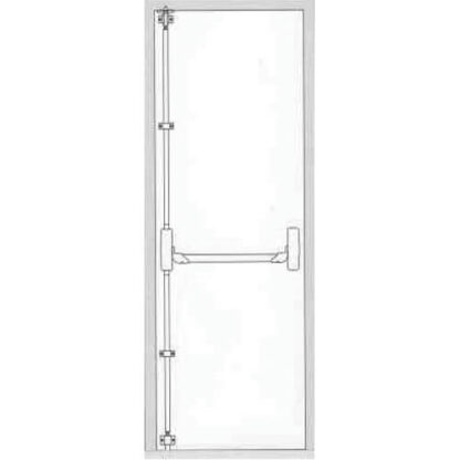 Exidor 502 Two Point EN1125 Push Bar and Vertical Bolts - For UPVC Panic Exit Doors - Image 2