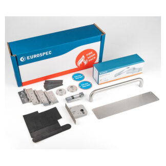 EuroSpec FDPR1 Residential Fire Door Pack - Push/Pull Lockable (LEAD TIME: 2-3 DAYS)