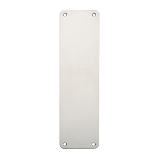 EuroSpec FPP1300BSS Finger Plate Plain (LEAD TIME: 2-3 DAYS)