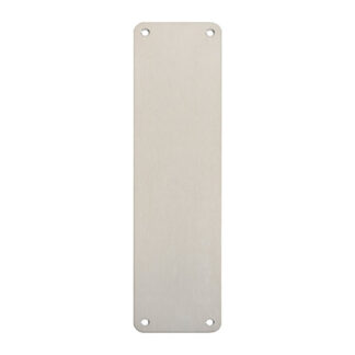 EuroSpec FPP1300SSS Finger Plate Plain (LEAD TIME: 2-3 DAYS)