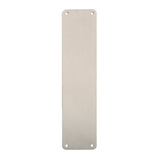 EuroSpec FPP1350SSS Finger Plate Plain (LEAD TIME: 2-3 DAYS)
