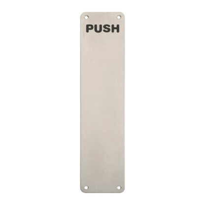 EuroSpec FPP1352SSS Finger Plate Push (LEAD TIME: 2-3 DAYS)