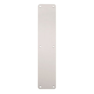 EuroSpec FPP43000SAA Plain Finger Plate  (LEAD TIME: 2-3 DAYS)