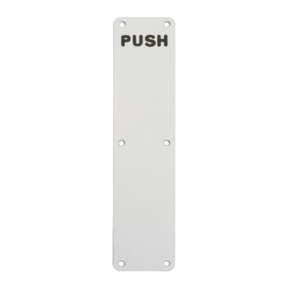 EuroSpec FPP43502SAA Push Finger Plate (LEAD TIME: 2-3 DAYS)
