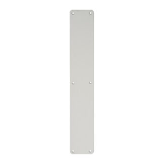 EuroSpec FPP45000SAA Plain Finger Plate  (LEAD TIME: 2-3 DAYS)