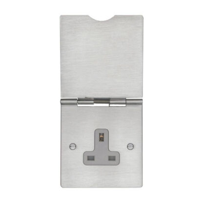 Eurolite FS4030SS Eurolite Utility 1 Gang Floor Socket - Grey (LEAD TIME: 2-3 DAYS)