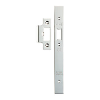 EuroSpec FSF5016BSS Forend Strike & Fixing Pack To Suit Din Latch-Bright Stainless Steel-Square Forend (LEAD TIME: 2-3 DAYS)