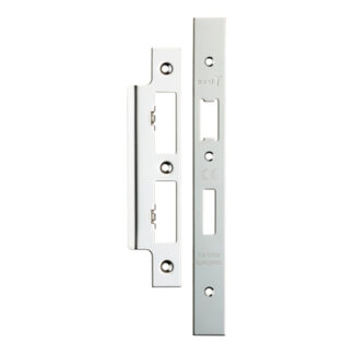 EuroSpec FSF5017BSS Forend Strike & Fixing Pack To Suit Din Euro Sash/Bathroom Lock-Bright Stainless Steel-Square Forend (LEAD TIME: 2-3 DAYS)
