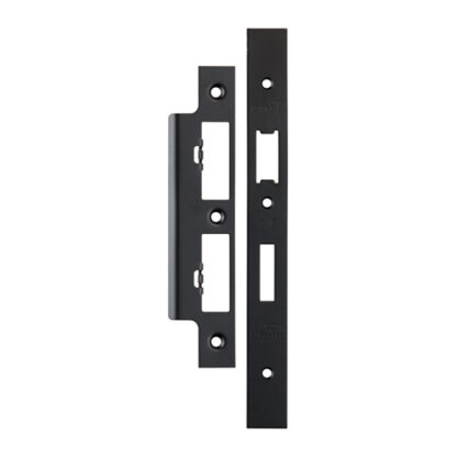 EuroSpec FSF5017MB Din Sash Bathroom Forend & Strike Pack (LEAD TIME: 2-3 DAYS)