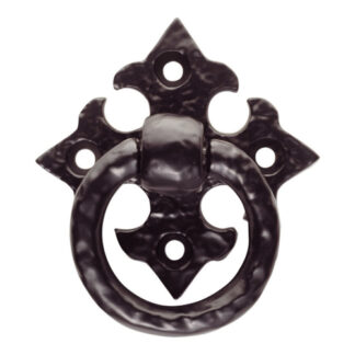 Carlisle Brass FTD1044BA Ring Pull on Gothic Cross Backplate (LEAD TIME: 2-3 DAYS)