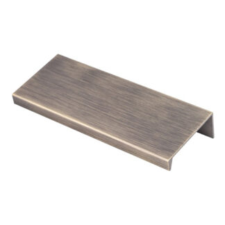 Carlisle Brass FTD302BAB Squared Edge Pull 100mm Antique Brass (LEAD TIME: 2-3 DAYS)