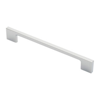 Carlisle Brass FTD3065BCP Slim D Handle 190mm Polished Chrome (LEAD TIME: 2-3 DAYS)