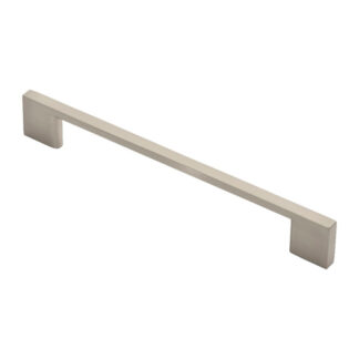 Carlisle Brass FTD3065BSN Slim D Handle 190mm Satin Nickel (LEAD TIME: 2-3 DAYS)