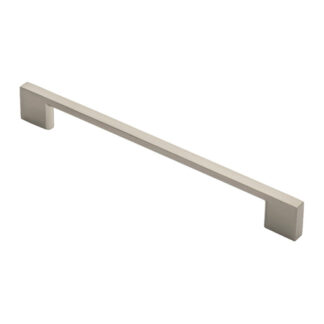 Carlisle Brass FTD3065CSN Slim D Handle 220mm Satin Nickel (LEAD TIME: 2-3 DAYS)