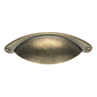 Carlisle Brass FTD555AB Cup Pattern Handle 64mm (LEAD TIME: 2-3 DAYS)