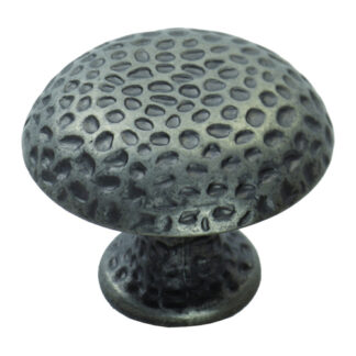 Carlisle Brass FTD585AS Hammered Finish Knob 32mm (LEAD TIME: 2-3 DAYS)