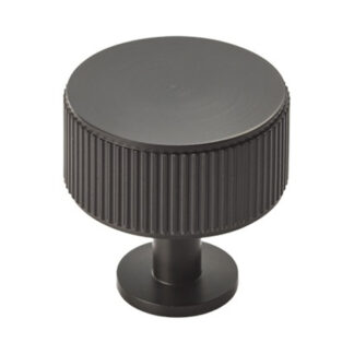 Carlisle Brass FTD713MB Lines Radio Knob Matt Black (LEAD TIME: 2-3 DAYS)