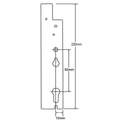 Fullex XL Passive Genuine Multipoint Gearbox - Lift Lever - Image 2