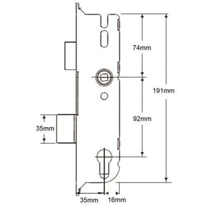 GU New Style Genuine Multipoint Gearbox - Fast Locking - Image 2