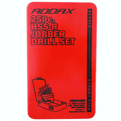 Hss Metric Jobber Drill Bit Set 1-13mm (25 Pieces) - Image 2