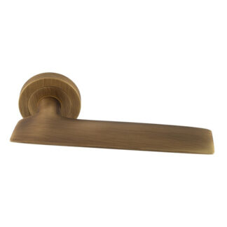 Manital HYD5AB Manital Hygge due Lever on Round Rose - Antique Brass (LEAD TIME: 2-3 DAYS)