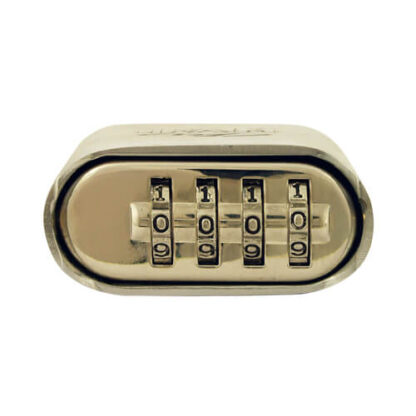 Ifam 50mm Open Shackle Combination Chrome Padlock - Image 2
