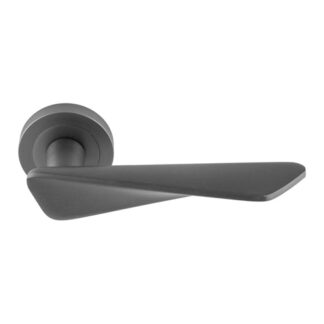 Manital IN5ANT Manital Intona Lever on Round Rose - Anthracite (LEAD TIME: 2-3 DAYS)