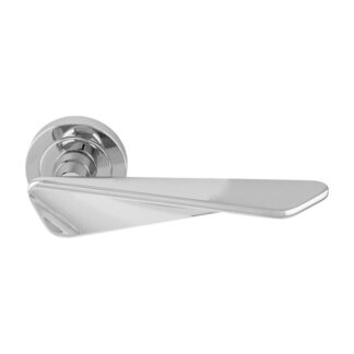 Manital IN5CP Manital Intona Lever on Round Rose - Polished Chrome (LEAD TIME: 2-3 DAYS)