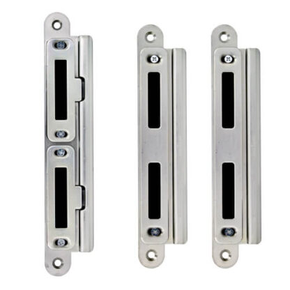 Ingenious UPVC Latch & 5 Hook Keep Set (3 pieces)