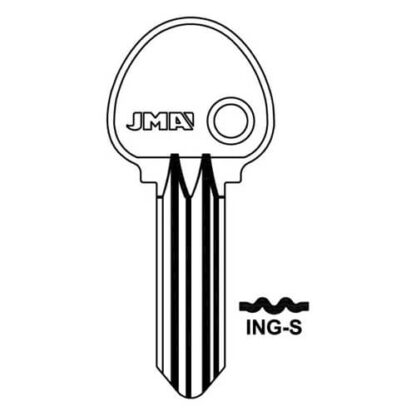 JMA ING-S Cylinder Key Blank - Image 2