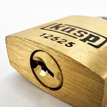 Kasp 125 Series 25mm Open Shackle Brass Padlock - Image 3