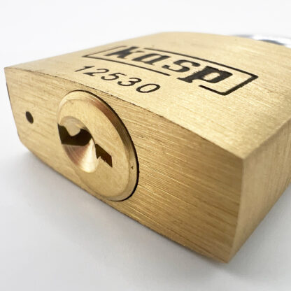 Kasp 125 Series 30mm Open Shackle Brass Padlock - Image 6