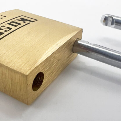 Kasp 125 Series 30mm Open Shackle Brass Padlock - Image 7