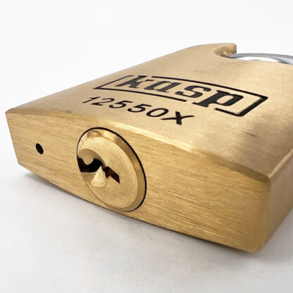 Kasp 125 series 50mm Closed Shackle Brass Padlock - Image 5