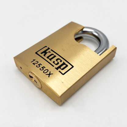 Kasp 125 series 50mm Closed Shackle Brass Padlock - Image 3