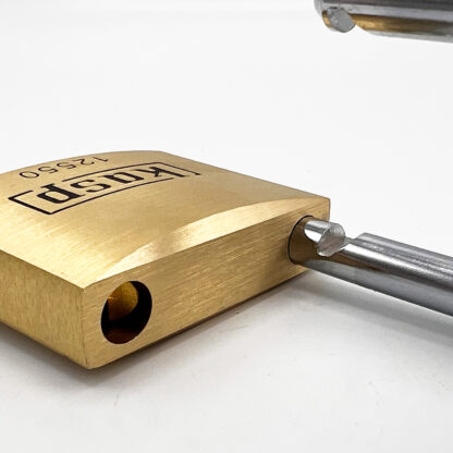 Kasp 125 series 50mm Long Shackle Brass Padlock - Image 7