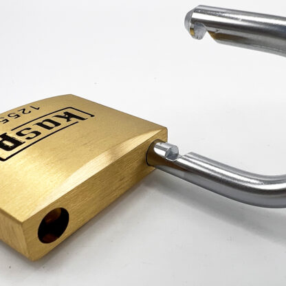 Kasp 125 series 50mm Open Shackle Brass Padlock - Image 7