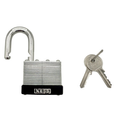 Kasp 130 40mm Open Shackle Laminated Steel Padlock - Image 2