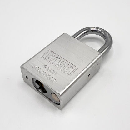 Kasp 140 40mm Open Shackle Solid Aluminium Padlock - Image 3