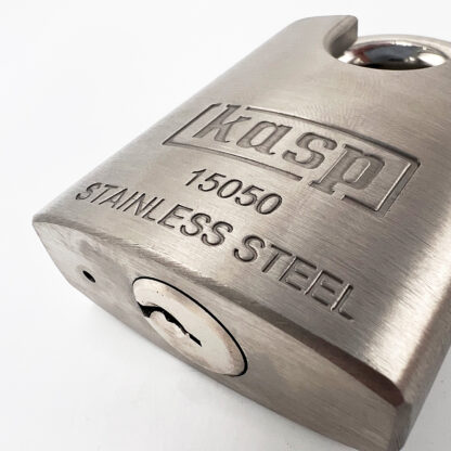 Kasp 150 50mm Closed Shackle Stainless Steel Padlock - Image 6