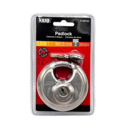 Kasp 160 70mm Closed Shackle Disc Padlock - Image 5