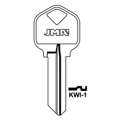 JMA KWI-1 Cylinder Key Blank - Image 2