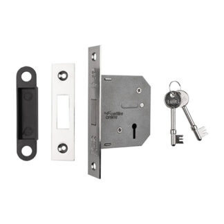 EuroSpec LDE5325NP Lever Deadlock 64mm (LEAD TIME: 2-3 DAYS)